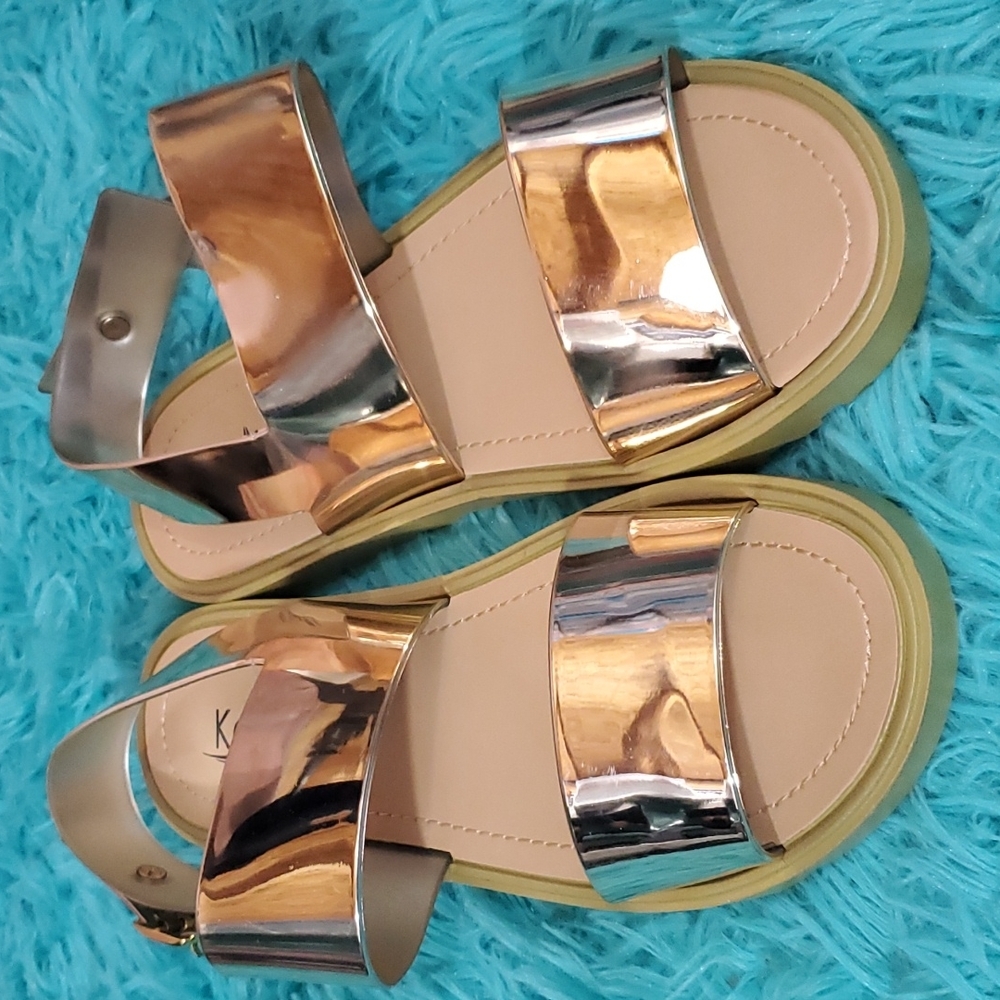 Kali Gold Sandals